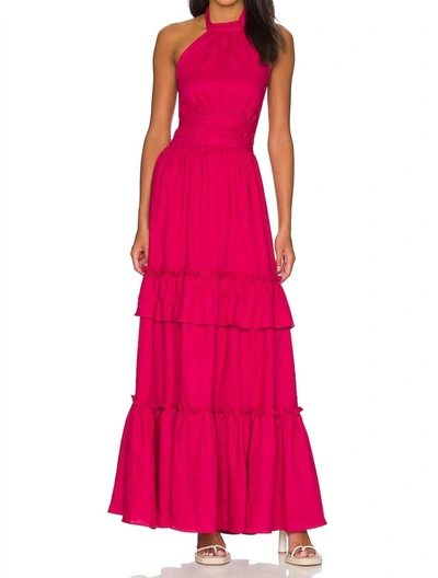 Cami Nyc Raeann Dress In Raspberry In Multi