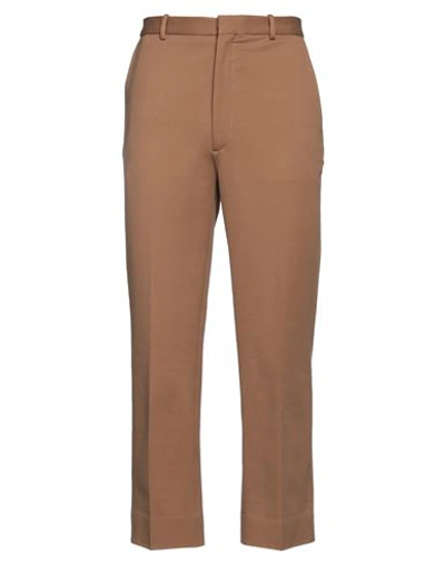 Circolo 1901 Man Pants Camel Size 34 Cotton, Elastane In Beige