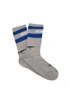 Vetements X Reebok Logo-intarsia Socks In Grey