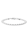 Hmy Jewelry Stainless Steel Bracelet In Metallic