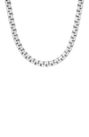 Hmy Jewelry Box Chain Necklace In White
