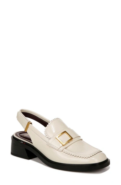 Sarto By Franco Sarto Gianna Slingback Loafer In White