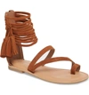 Jeffrey Campbell Glady Sandal In Tan Suede