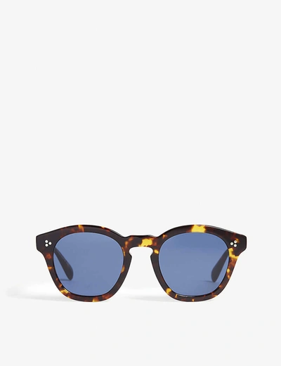 Oliver Peoples Square-frame Sunglasses In Havana