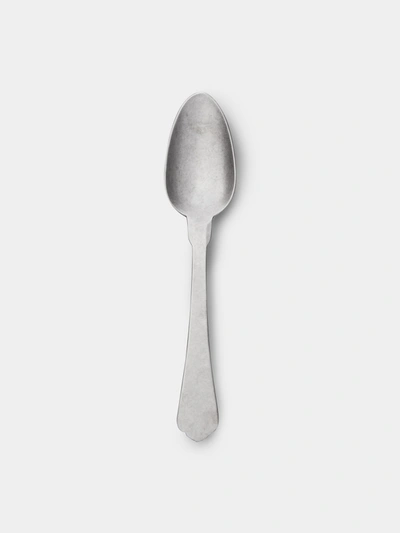 Astier De Villatte Stone-finish Table Spoon In Metallic
