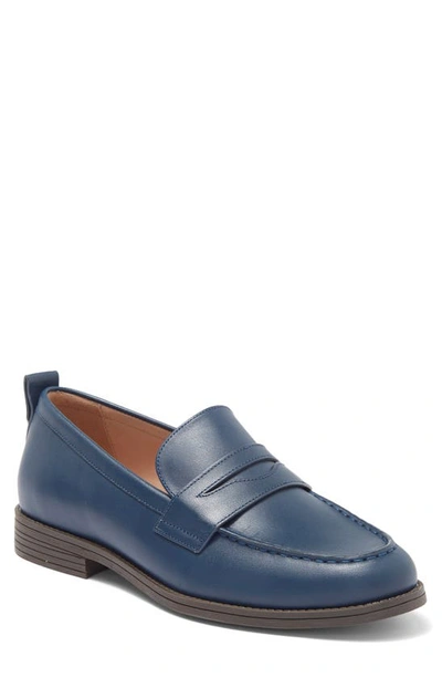 Cole Haan Stassi Penny Loafer In Blue Wing Teal Ltr