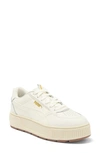Puma Karmen Rebelle Platform Sneaker In Warm White- Team