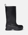 Stella Mccartney Trace Tubo Boots In Black