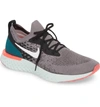 Nike Men's Epic React Flyknit Running Shoes, Grey