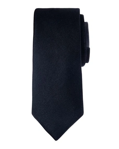 Cinabre Velvet Tie In Black