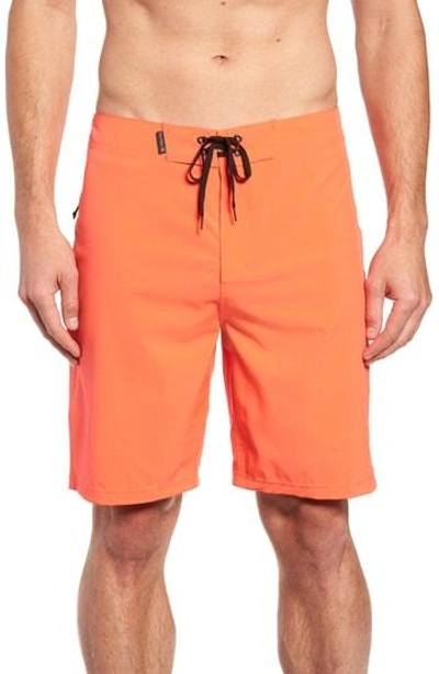 Hurley Phantom One And Only Board Shorts In Bright Crimson