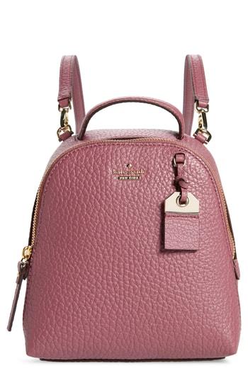 kate spade plum backpack