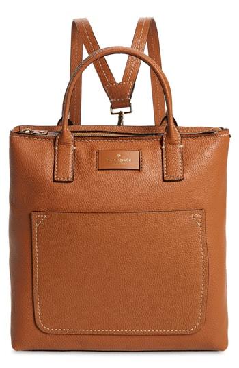 kate spade new york maple street kenzie leather convertible backpack