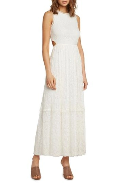 Willow & Clay Lace Maxi Dress In Ivory