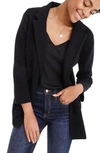 Jcrew New Lightweight Sweater Blazer In Black