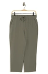 90 Degree By Reflex Citylite Expedition Travel Capri Pants In Mulled Basil