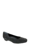 Ros Hommerson Tabitha Pump In Black Textile