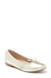 Old Soles Kids' Brule Flat In Gold