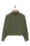 Supplies By Union Bay Evan Crop Utility Jacket In Kale