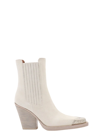 Paris Texas Ankle Boots In Neutral