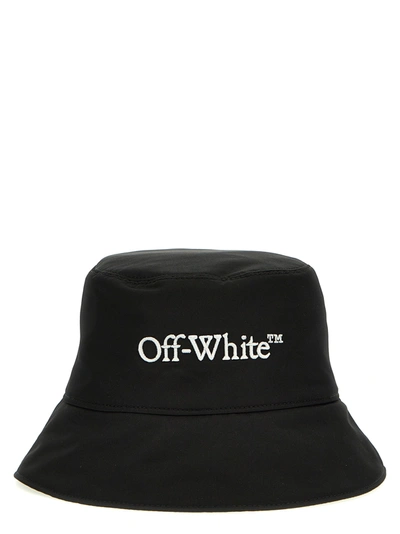 Off-white Bookish Hats In Black