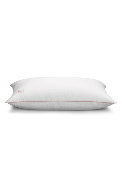 Pg Goods White Goose Down Pillow In Purple