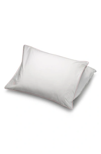 Pg Goods Set Of 2 Cotton Cool Pillow Covers In White