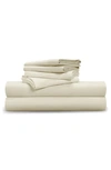 Pg Goods Classic Cool & Crisp Cotton Pillow Case 2-piece Set In Cream