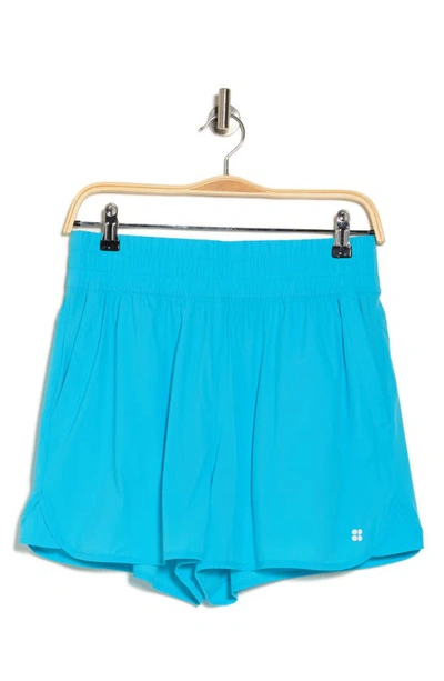 Sweaty Betty Training Shorts In Seaglass Blue