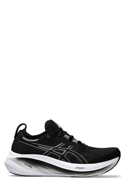 Asics Gel-nimbus® 26 Running Shoe In Black/graphic Gray