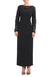 Js Collections Sammi Soutache Long Sleeve Cocktail Dress In Black