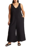 Treasure & Bond Sleeveless Jumpsuit In Black