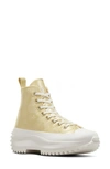 Converse Chuck Taylor® All Star® Run Star Hike High Top Platform Sneaker In Lemon Drop/ White/ Egret