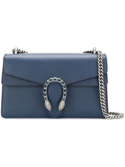 Gucci Small Dionysus Shoulder Bag - Blue In Blue