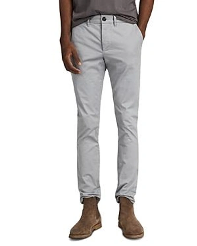 Allsaints Park Slim Fit Chinos In Smoke Blue