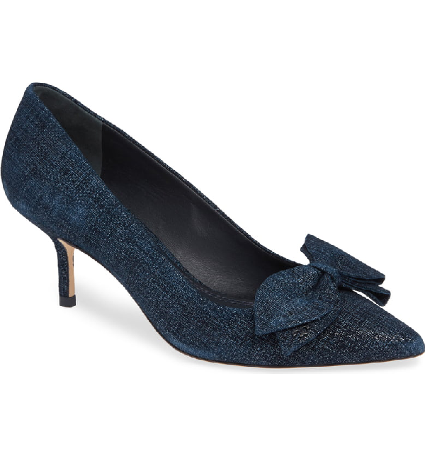 tory burch kitten heel pumps