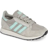 Adidas Originals Women's Forest Grove Lace Up Sneakers In Sesame/ Cloud White/ Black