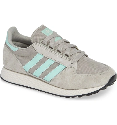 Adidas Originals Women's Forest Grove Lace Up Sneakers In Sesame/ Cloud White/ Black