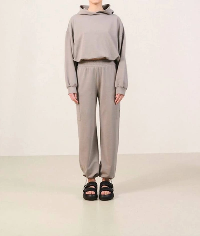 Lune Active Finn Cozy Cargo Pants In Cloudburst In Multi