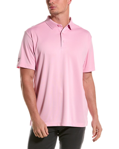 Callaway Tournament Polo Shirt In Pink