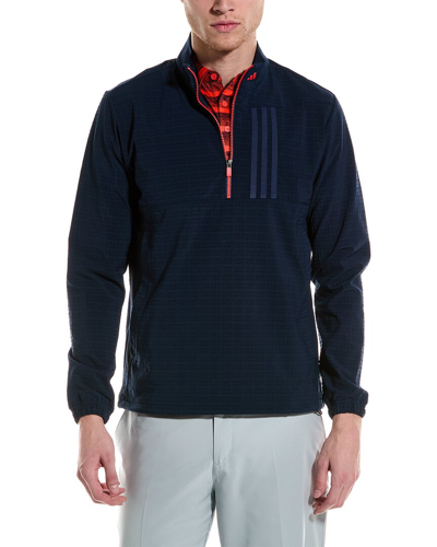 Adidas Golf Ultimate365 Wind.rdy 1/2-zip Pullover In Blue