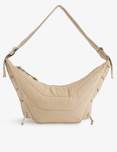 Lemaire Medium Soft Game Bag In Clay