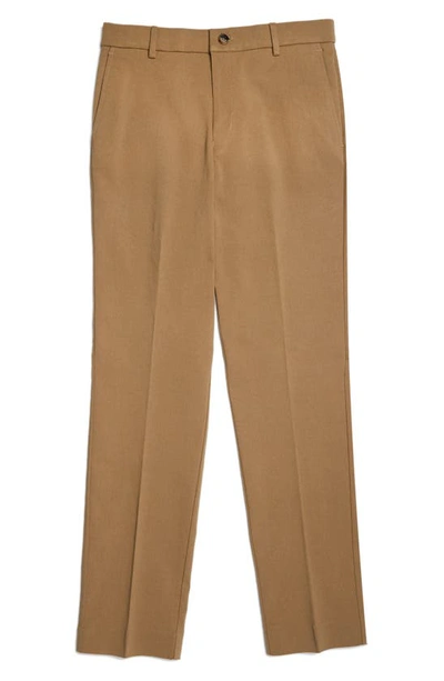 Ralph Lauren Kids' Classic Solid Dress Pants In Tan