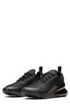 Nike Air Max 270 Sneaker In Black/ Black/ Black