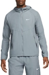 Nike Repel Miler Jacket In Smoke Grey/ Smoke Grey