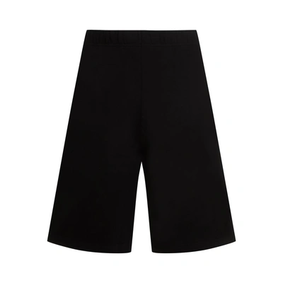Kenzo Varsity Cotton Track Shorts In Black