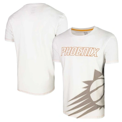 Stadium Essentials Unisex  White Phoenix Suns Scoreboard T-shirt
