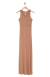 Go Couture Sleeveless Maxi Dress In Sienna