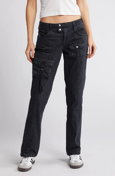 Bdg Urban Outfitters Y2k Romi Bootleg Jeans In Black