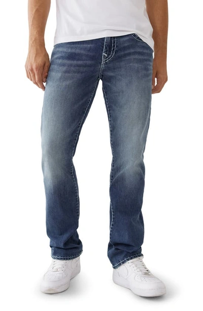 True Religion Brand Jeans Ricky Super 't' Flap Skinny Jeans In Baseline